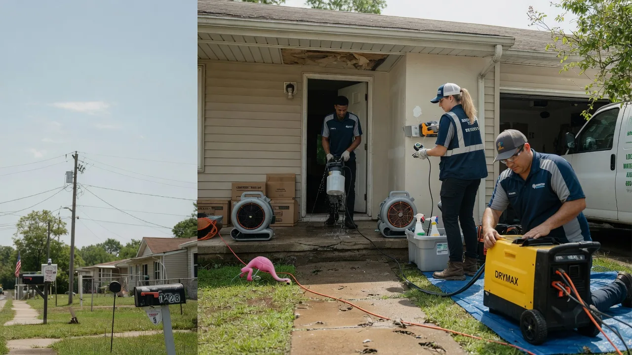 Storm Damage Water Removal in Newburgh, IN near me